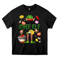 Black im the chef elf Heavy Core Tee - FaDigitalArtStudio