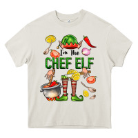 Cream im the chef elf Heavy Core Tee - FaDigitalArtStudio
