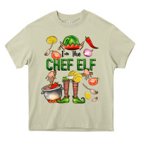 Mossy im the chef elf Heavy Core Tee - FaDigitalArtStudio
