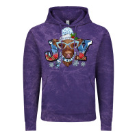 Cloud Purple Christmas snow cow joy Vintage Hoodie - BarkalooDesign