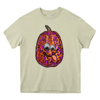 Mossy watercolor pumpkin leopard Heavy Core Tee - RanaPortraitStore