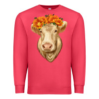 Cardinal Charolais Cow Premium Sweatshirt - RanaPortraitStore