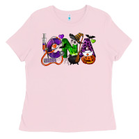 Bubblegum Pink halloween cna certified nursing assistant Ladies Tee - LillyAllenDesigns