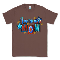 Chestnut American mom 4th of july Classic Tee - FaDigitalArtStudio