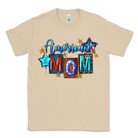 Mushroom American mom 4th of july Classic Tee - FaDigitalArtStudio