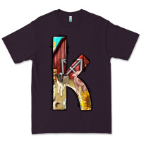 Plum farm life alphabet lowercase letters k Premium Tee - BundleAndBundleShop