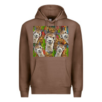 Chestnut alpaca Premium Hoodie - BarkalooDesign