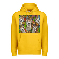 Lemon alpaca Premium Hoodie - BarkalooDesign