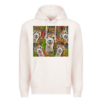 Pale Pink alpaca Premium Hoodie - BarkalooDesign