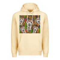 Pina Colada alpaca Premium Hoodie - BarkalooDesign