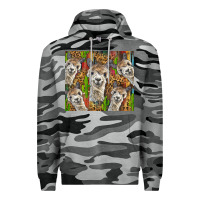 Slate Camo alpaca Premium Hoodie - BarkalooDesign