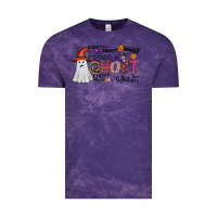 Cloud Purple ghost Vintage Tee - CowhideDigitalArt