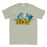 Matcha nail tools with sunflower Classic Tee - BarkalooDesign