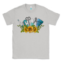 Moon Dust nail tools with sunflower Classic Tee - BarkalooDesign