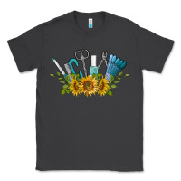 Smoke nail tools with sunflower Classic Tee - BarkalooDesign