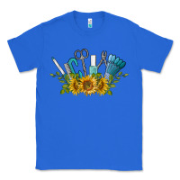 True Royal nail tools with sunflower Classic Tee - BarkalooDesign