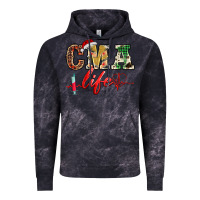 Cloud Black christmas certified medical assistant life Vintage Hoodie - BarkalooDesign