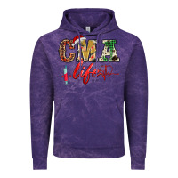 Cloud Purple christmas certified medical assistant life Vintage Hoodie - BarkalooDesign