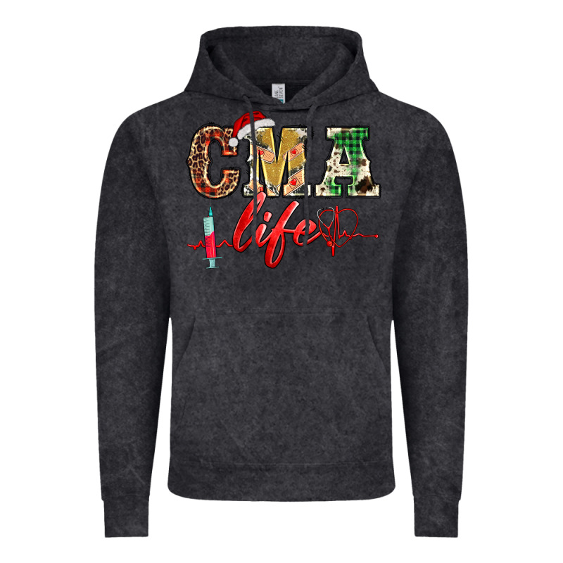 Christmas Certified Medical Assistant Life Vintage Hoodie by BarkalooDesign | Teevron