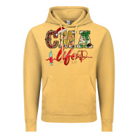 Vintage Mustard christmas certified medical assistant life Vintage Hoodie - BarkalooDesign