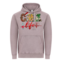 Vintage Zinc christmas certified medical assistant life Vintage Hoodie - BarkalooDesign