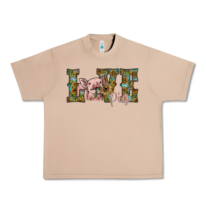 Love Pig Urban Heavy Tee by SublimationCraftShop | Teevron