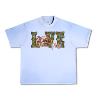 Grape Ice love pig Urban Heavy Tee - SublimationCraftShop
