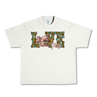 Pistachio love pig Urban Heavy Tee - SublimationCraftShop