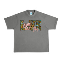 Tornado love pig Urban Heavy Tee - SublimationCraftShop