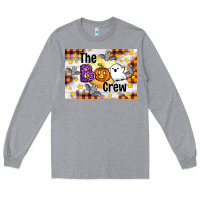 Heather Grey The boo crew Long Sleeve Tee - Artiststas