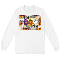 White The boo crew Long Sleeve Tee - Artiststas