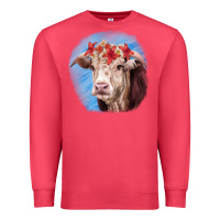 Cardinal Hereford Bull Premium Sweatshirt - RanaPortraitStore