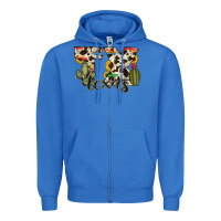 True Royal texas state cowhide serape cactus Zipper Hoodie - RanaPortraitStore