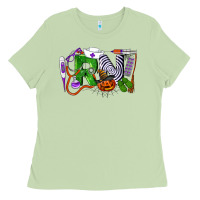 Matcha Halloween RN Registered Nurse Ladies Tee - LillyAllenDesigns