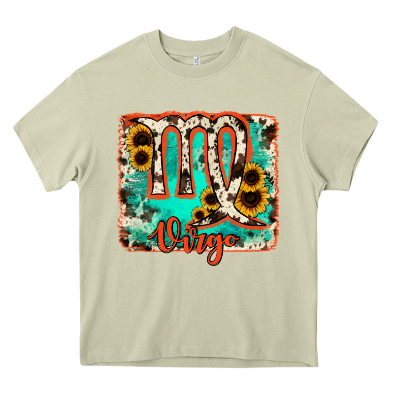 Virgo Turquoise Cowhide Heavy Core Tee by RanaPortraitStore | Teevron