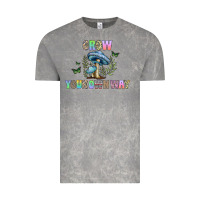 Cloud Rock grow your own way Vintage Tee - CowhideDigitalArt