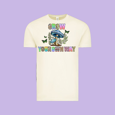 Grow Your Own Way Vintage Tee Designed By Cowhidedigitalart