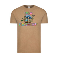 Vintage Coffee grow your own way Vintage Tee - CowhideDigitalArt
