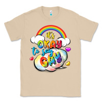 Mushroom its okay to say gay pride Classic Tee - FaDigitalArtStudio