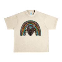 Sandshell western rainbow with bison Urban Heavy Tee - RanaPortraitStore