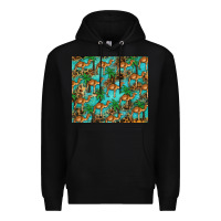 Black camel leopard Premium Hoodie - BarkalooDesign