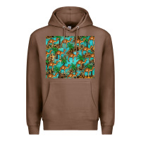 Chestnut camel leopard Premium Hoodie - BarkalooDesign