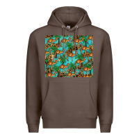 Coffee camel leopard Premium Hoodie - BarkalooDesign