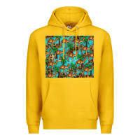 Lemon camel leopard Premium Hoodie - BarkalooDesign