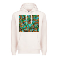 Pale Pink camel leopard Premium Hoodie - BarkalooDesign