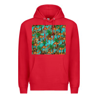 Red camel leopard Premium Hoodie - BarkalooDesign