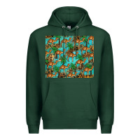 Sports Green camel leopard Premium Hoodie - BarkalooDesign