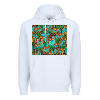 White camel leopard Premium Hoodie - BarkalooDesign