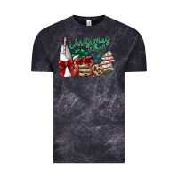 Cloud Black christmas vibes Vintage Tee - SublimationCraftShop