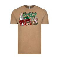Vintage Coffee christmas vibes Vintage Tee - SublimationCraftShop